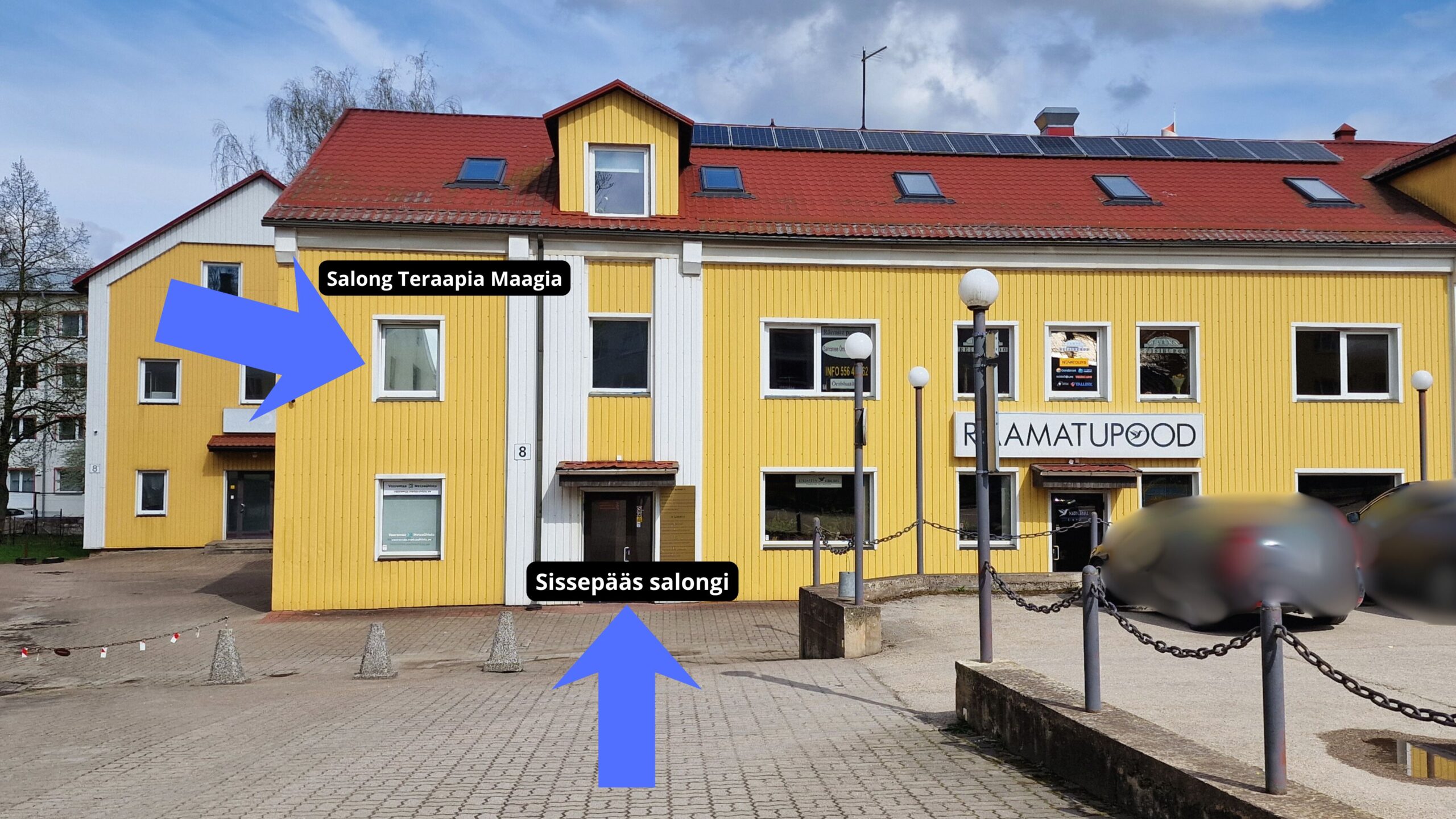 Sissepääs salongi Teraapia maagia